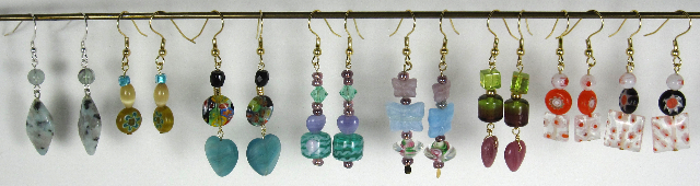 Eight New Earrings